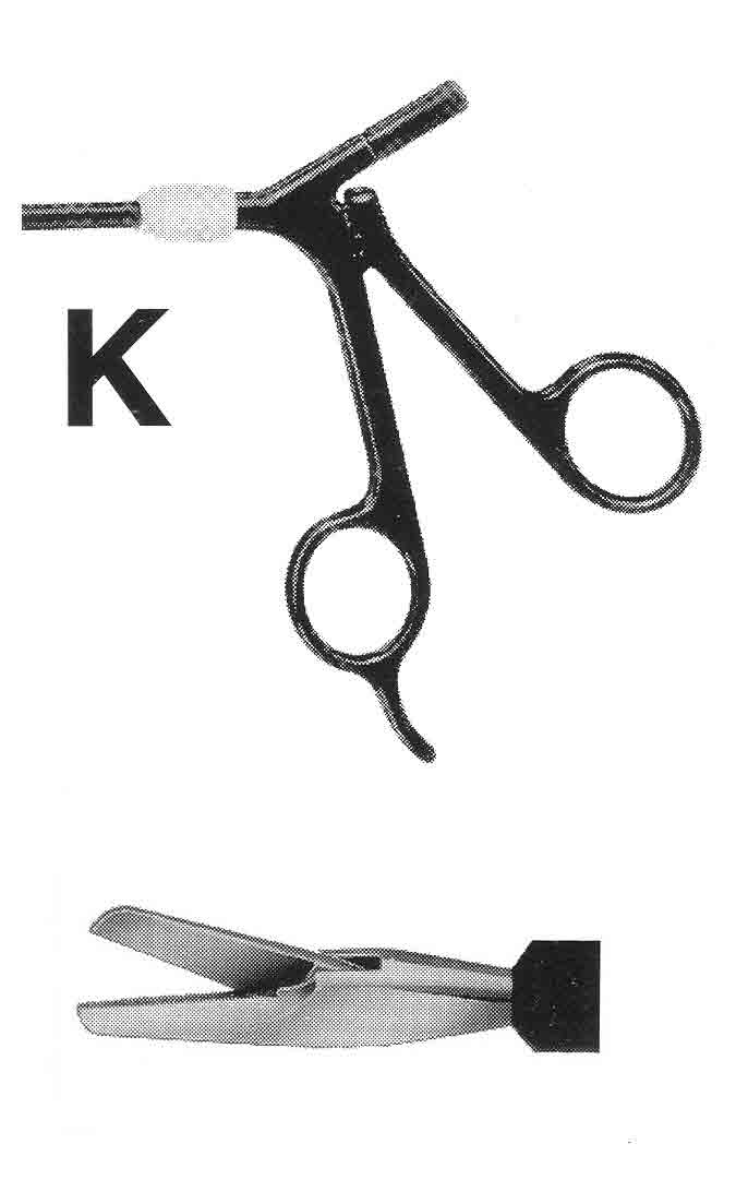 İZOLESİZ MAKAS K MODEL SAPLI  ÇAP : 5MM L:43CM